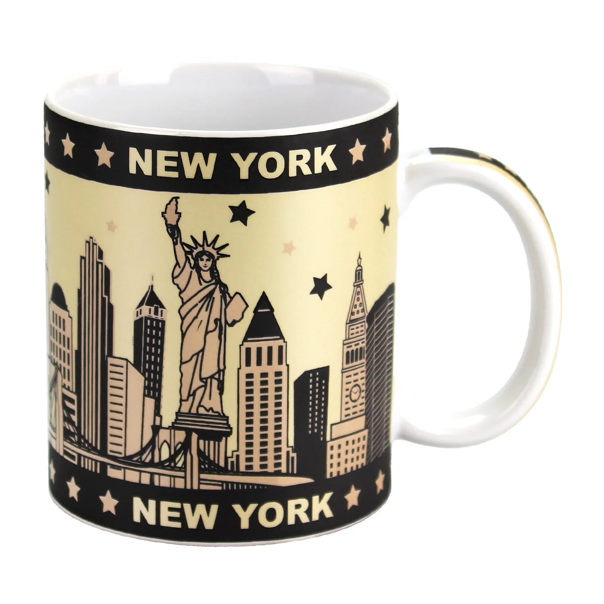 Brooklyn Bridge NYC Skyline Ceramic Mug 11oz