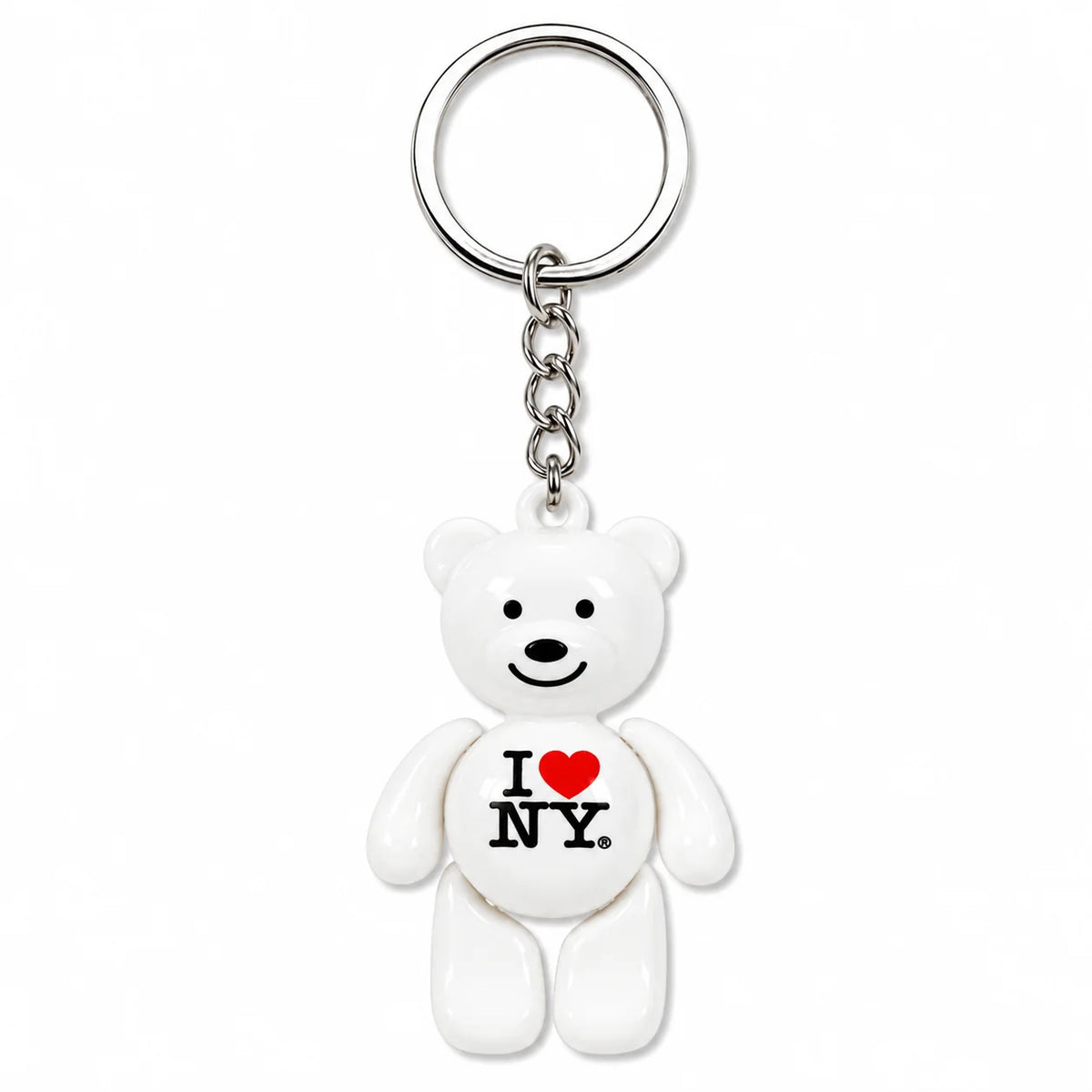 New York Bear-Shaped Keychain