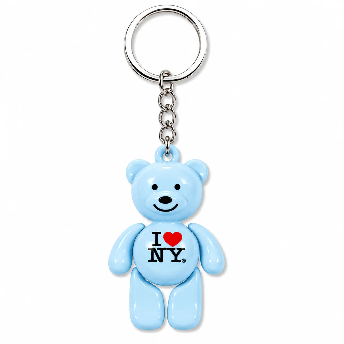New York Bear-Shaped Keychain