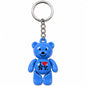 New York Bear-Shaped Keychain