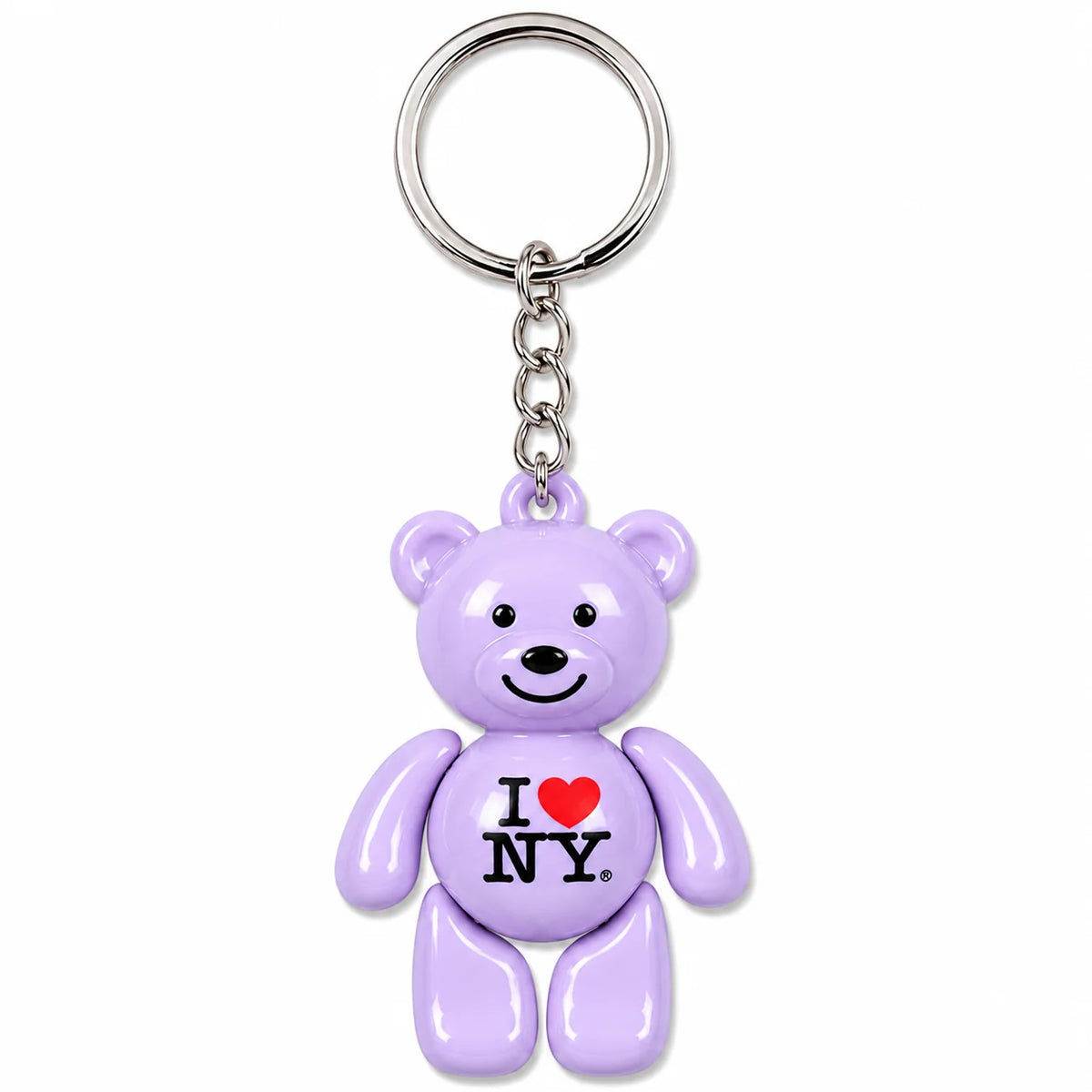 New York Bear-Shaped Keychain