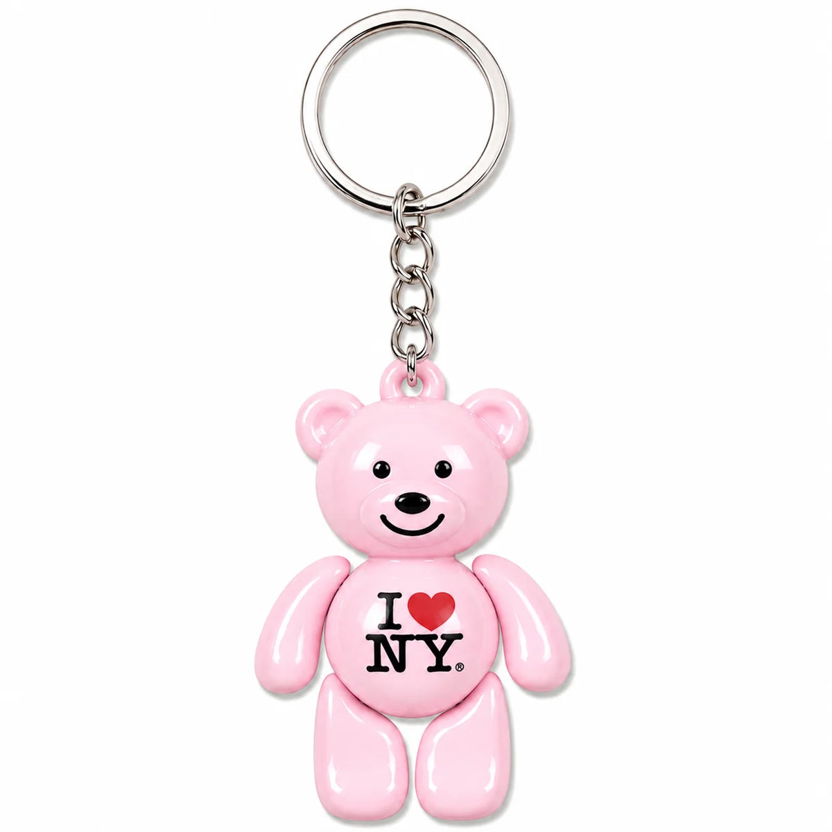 New York Bear-Shaped Keychain