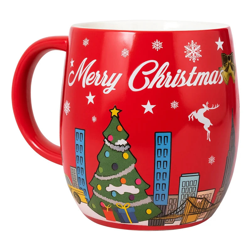 13oz New York Noel Holiday Ceramic Mug